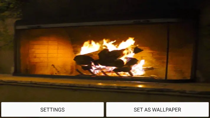 Fireplace Sound Live Wallpaper android App screenshot 2