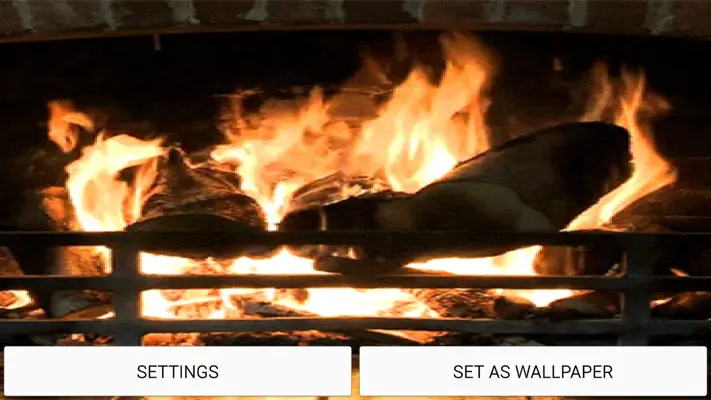 Fireplace Sound Live Wallpaper android App screenshot 3