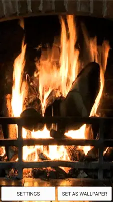 Fireplace Sound Live Wallpaper android App screenshot 4